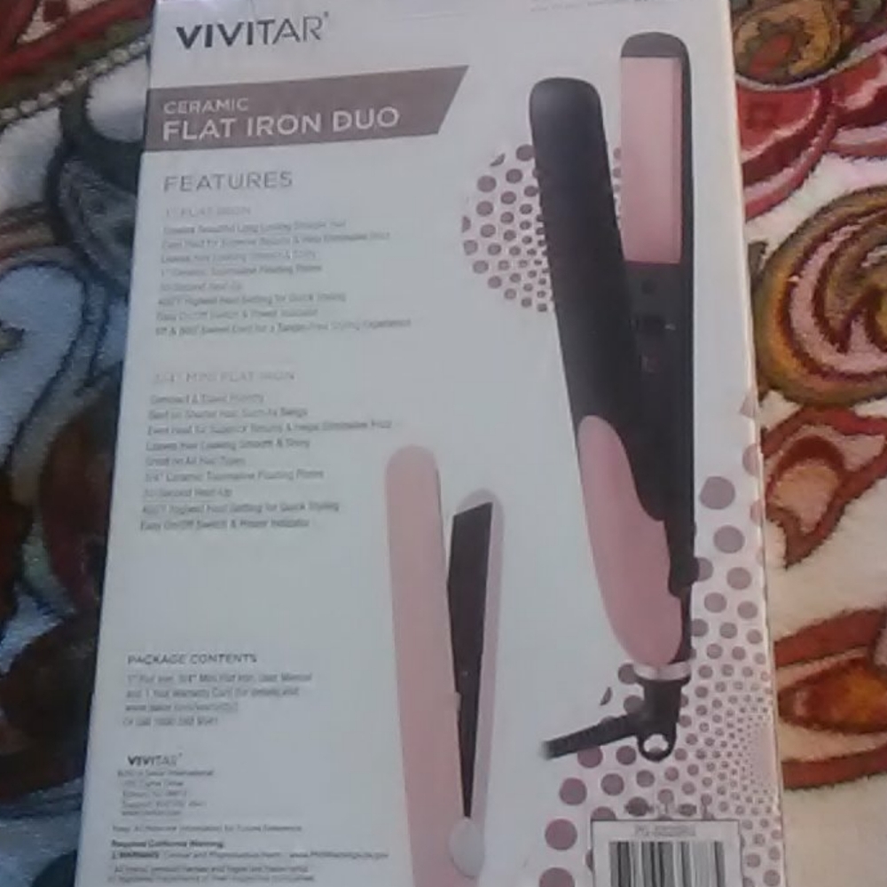 Flat iron set